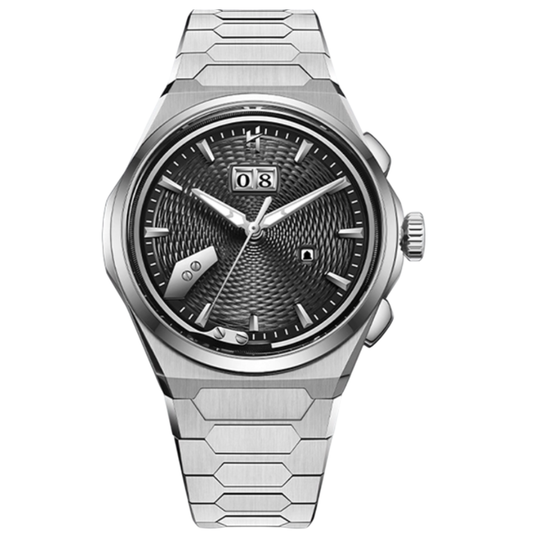 LH-CHIM2-SS-BLK 玑镂麦穗纹