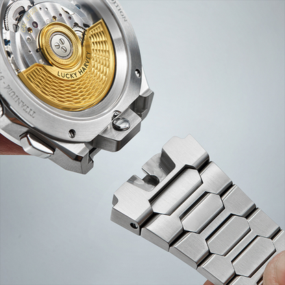 LH-CHIM2-SS-BLK 玑镂麦穗纹